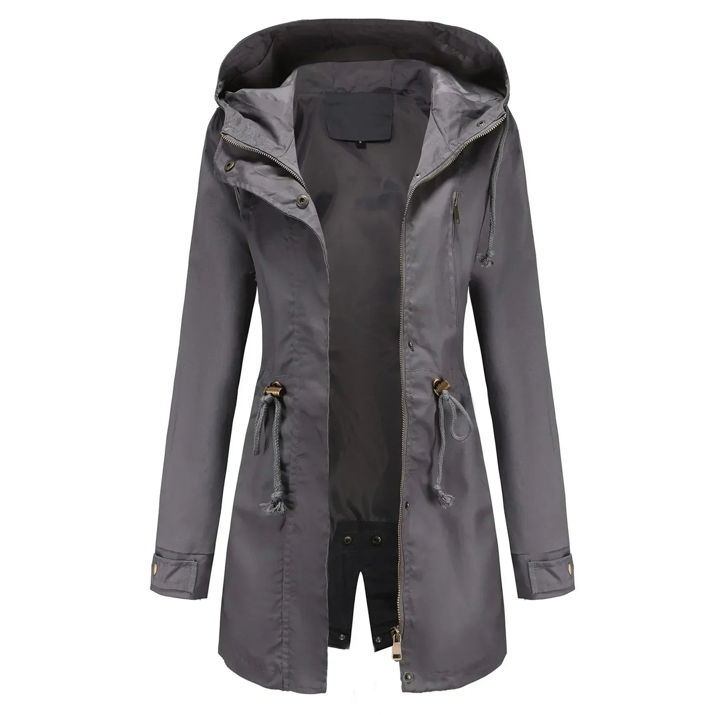 Doudoune Femme Hiver Chic avec Capuche et Doublure Polaire