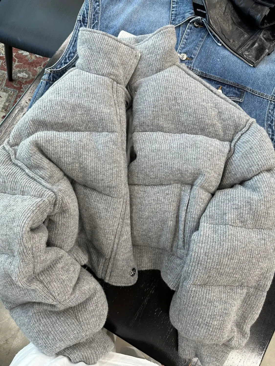 Manteau Femme Hiver avec Capuchon et Manches Élastiquées - PanierRoyale