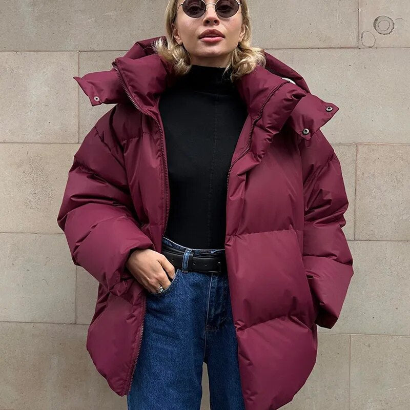 Veste femme hiver chaude et confortable