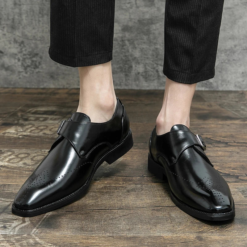 Chaussures Homme Cuir Noir Élégantes
