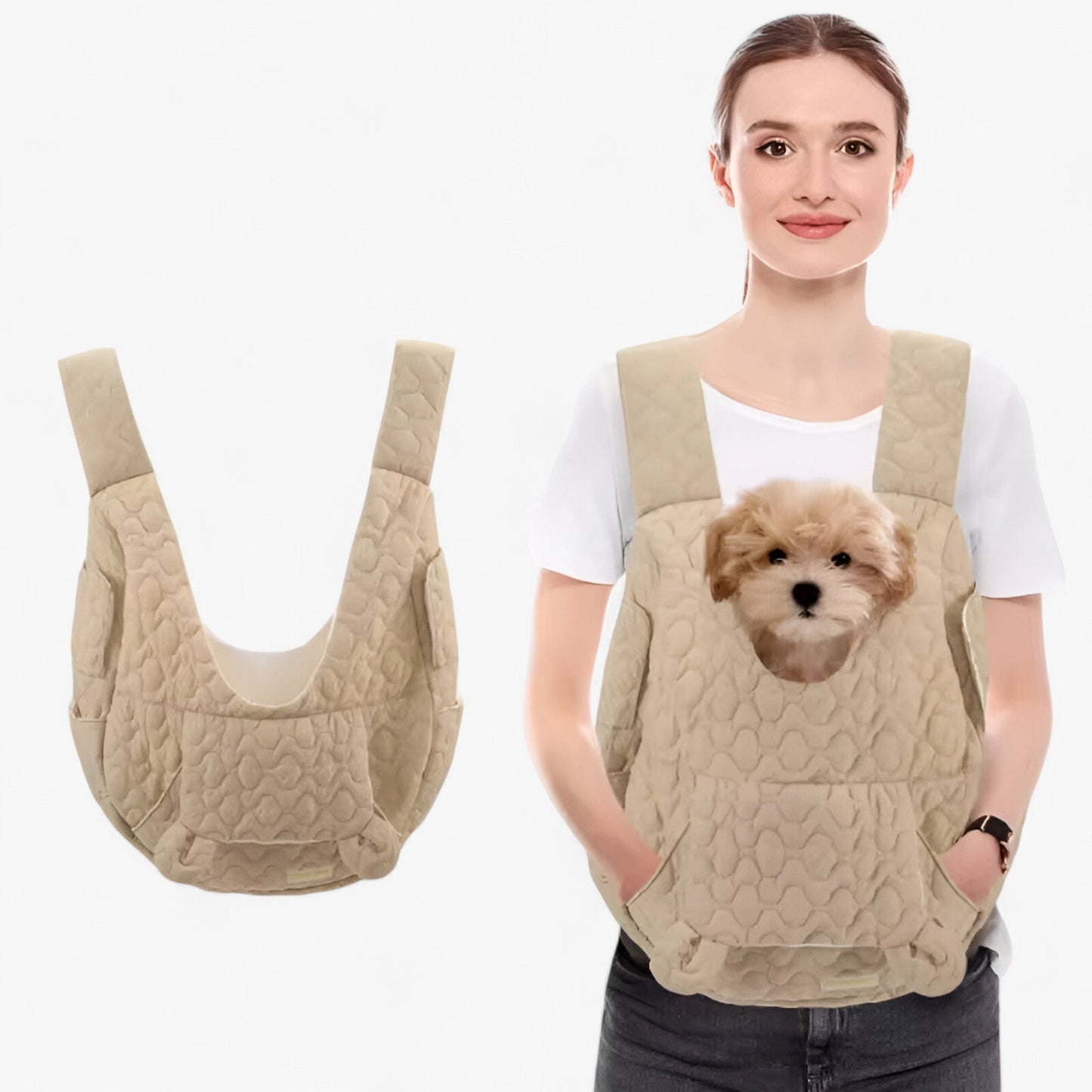 Sac de Transport Chien Confortable et Léger