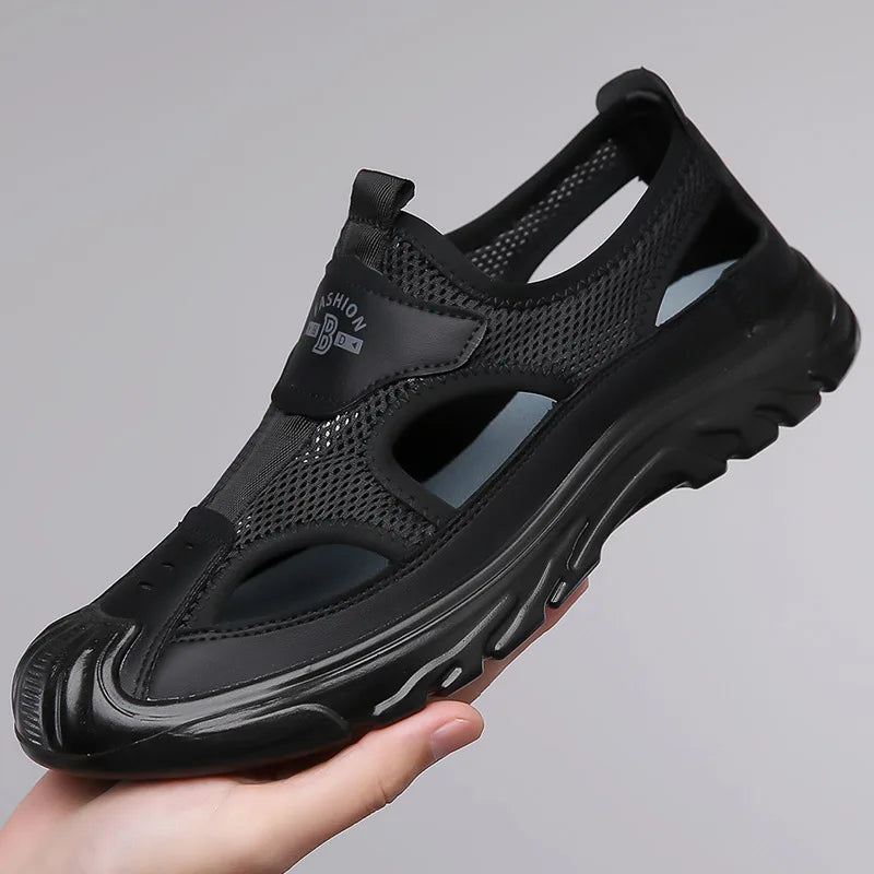 AirStep™ – Sandales Homme Respirantes en Maille Légère Confort Durable