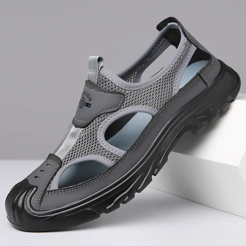 AirStep™ – Sandales Homme Respirantes en Maille Légère Confort Durable