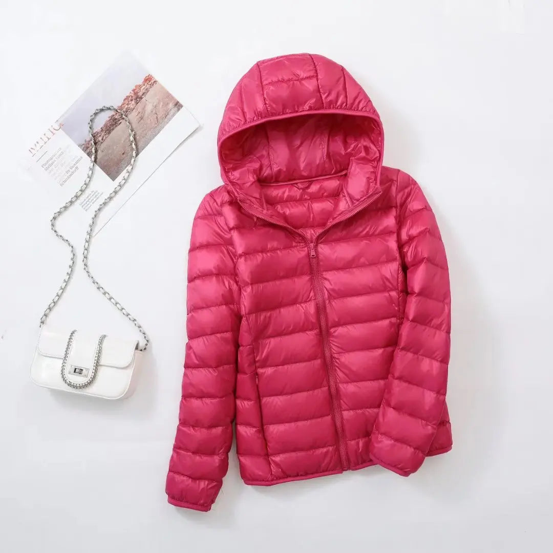 Doudoune Femme Hiver Bleu Marine