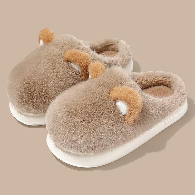 Chaussons Chauffants à Semelle Antidérapante