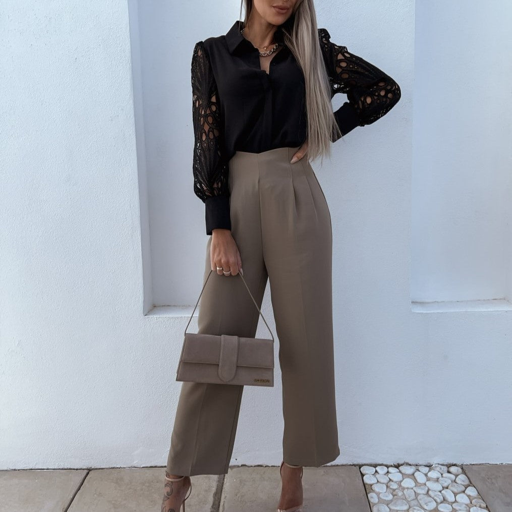 Blouse Décontractée Femme Style Casual