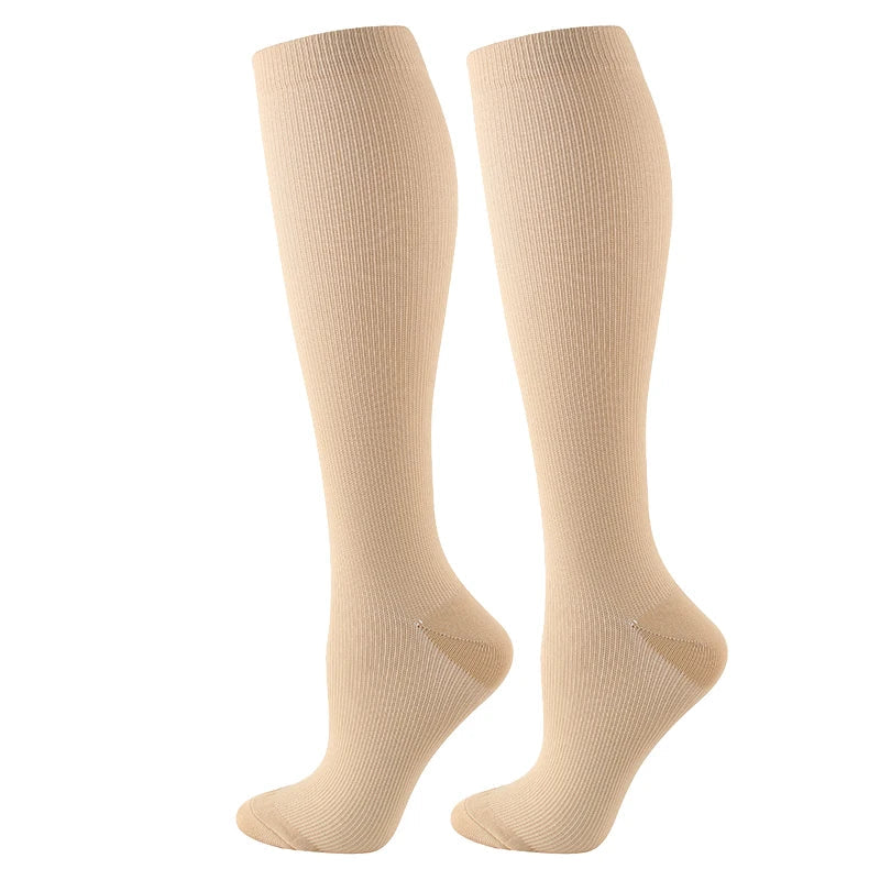 Chaussettes Unisexe Compression Confort Sport et Voyage