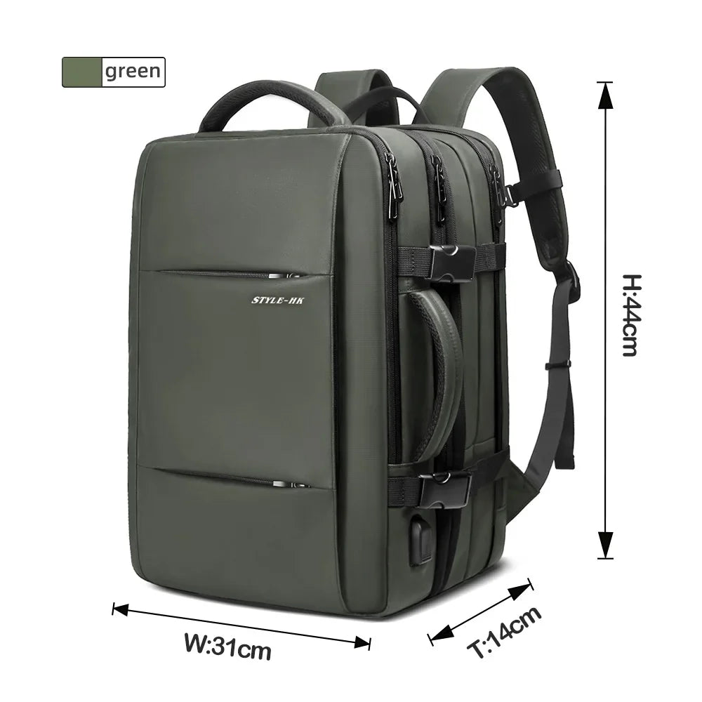 Sac à dos Homme Extensible Grande Capacité Multifonction Voyage Sport