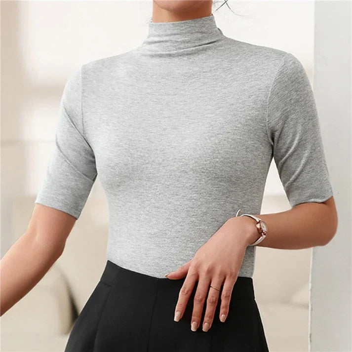 Pull Femme Manches Courtes Chic et Élégant