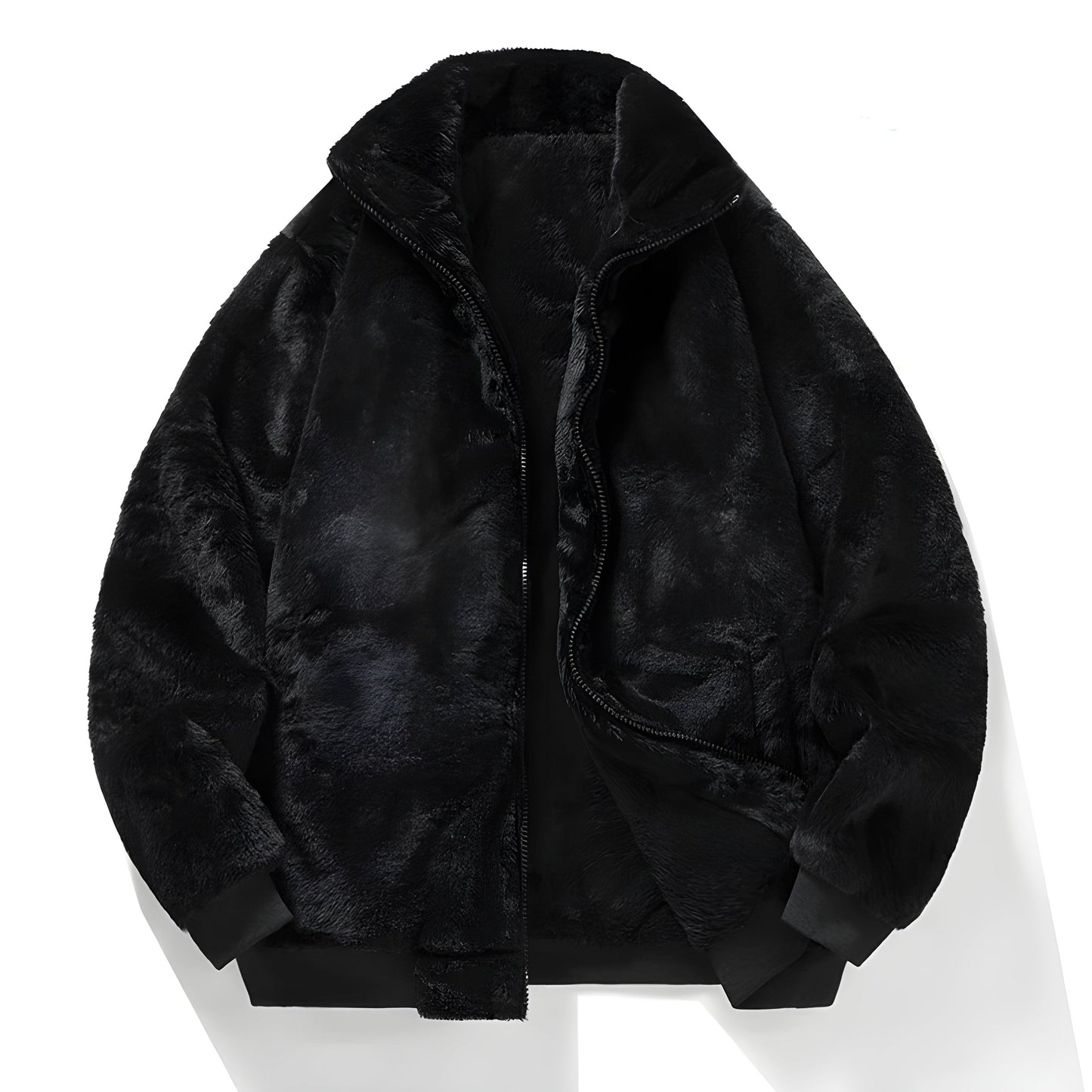 Blouson Homme Hiver Isolé avec Fermeture Éclair