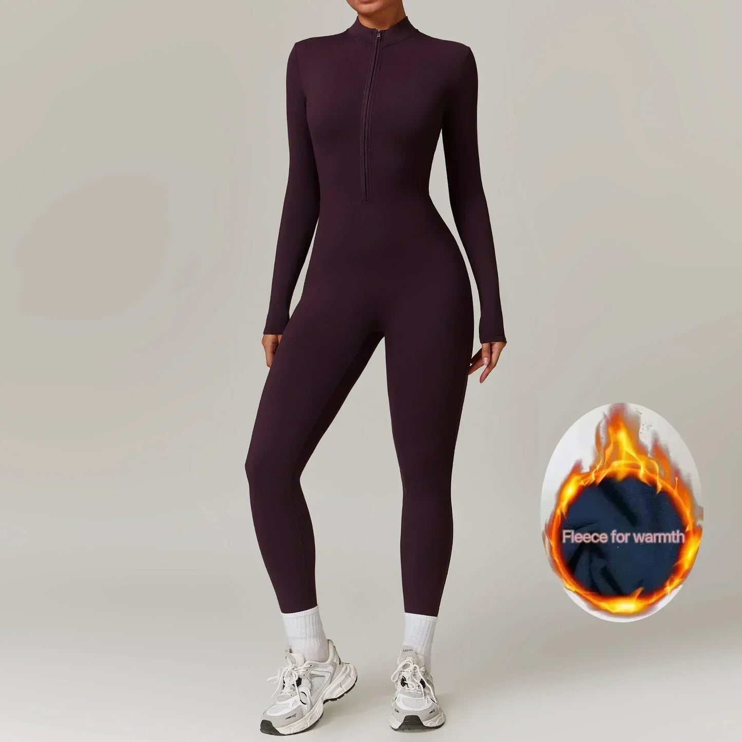 Combinaison Hiver Femme Chic et Chaude avec Élasticité et Col Régulable