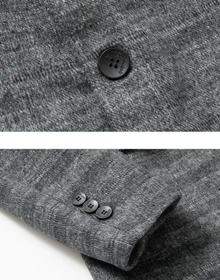 Blazer Homme Gris et Kaki Élégant et Polyvalent