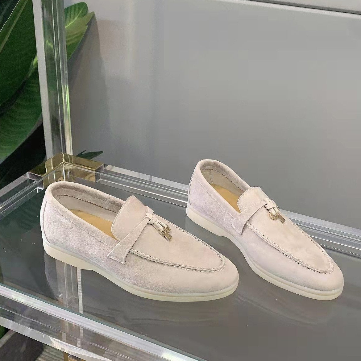 Variant image for Juliette™ – Mocassin Femme en Daim Élégance et Confort Durable Noir-16