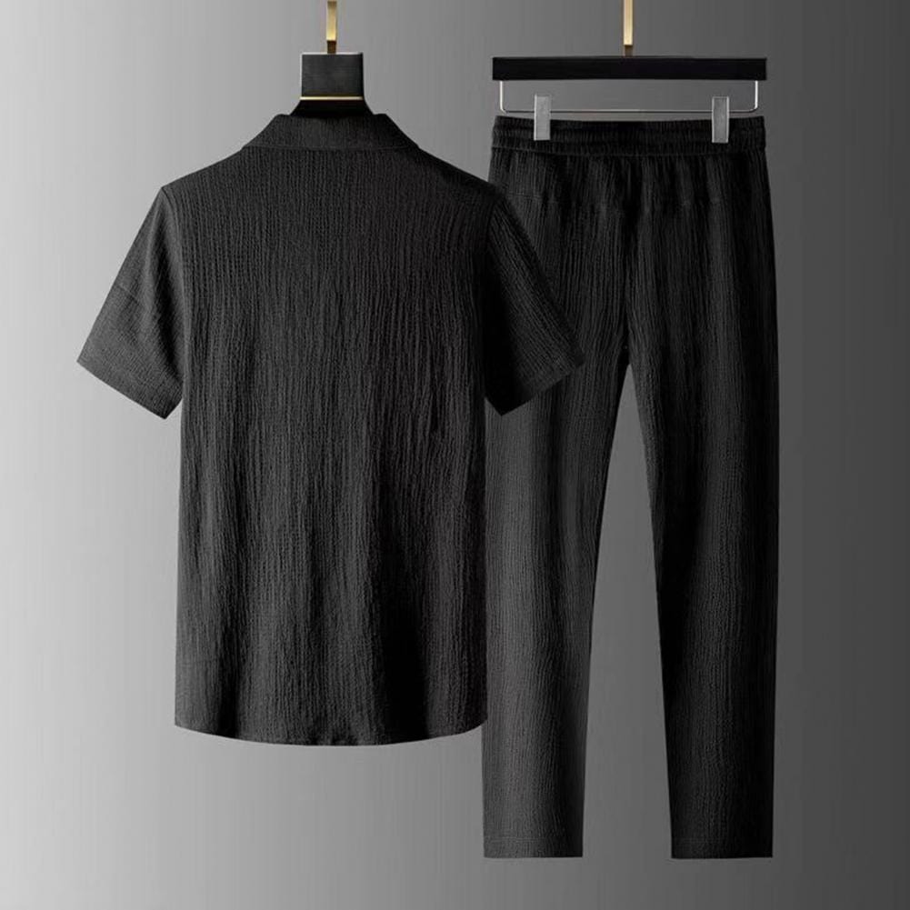Ensemble Homme Chemise Respirante et Short Léger Confortable