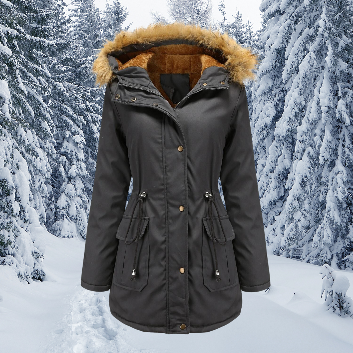 Veste Étanche Femme Capuche pour Randonnée