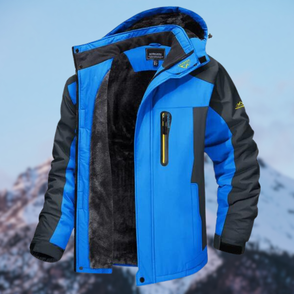 Veste Hiver Homme Zippée et Imperméable