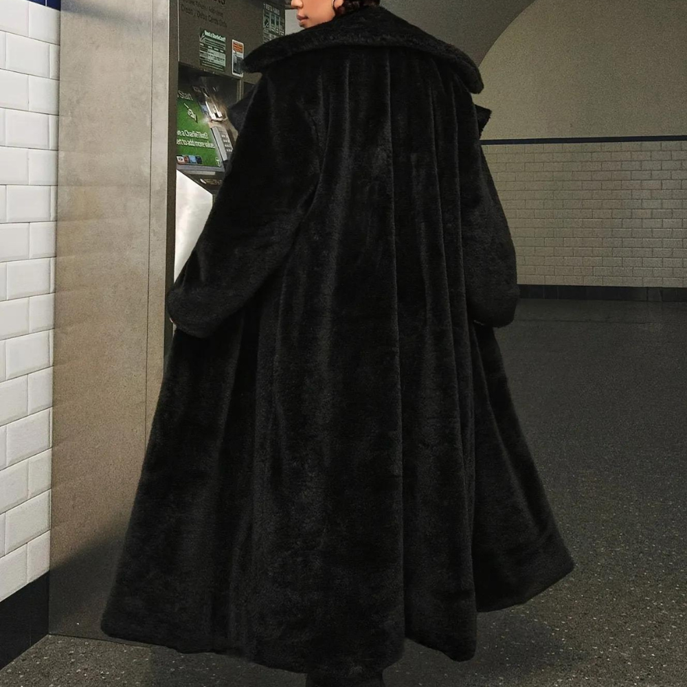 Manteau Élégant Noir - vue 5