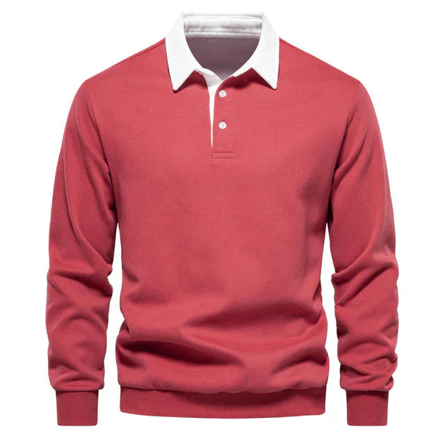 Pull Homme Col Montant Manches Longues Chaud