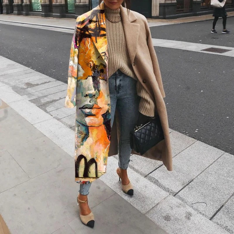 Veste Femme Longue et Chaude pour Quotidien - PanierRoyale