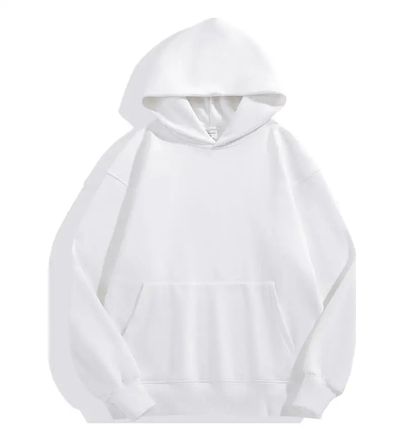 Sweat à Capuche Noir Unisexe avec Poche