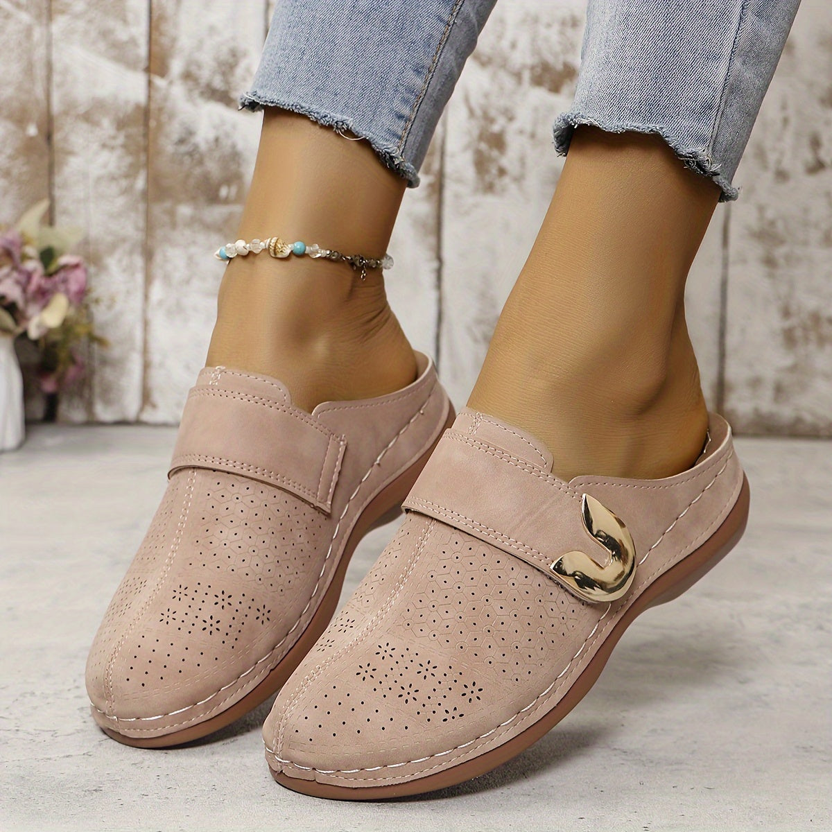 Sabella™ – Sabots Femme en Cuir, Élégance & Confort au Quotidien