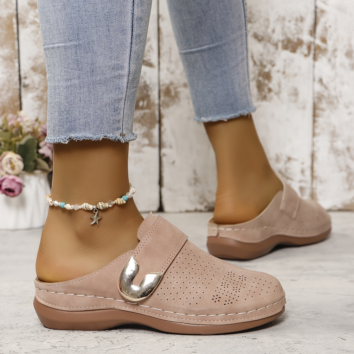 Sabella™ – Sabots Femme en Cuir, Élégance & Confort au Quotidien