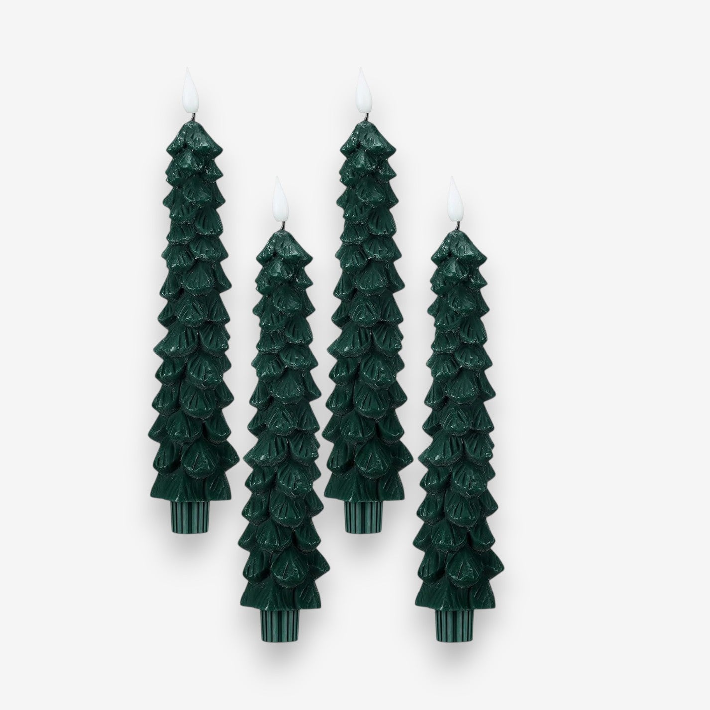 Bougie Décorative Sapin de Noël LED avec Télécommande - PanierRoyale