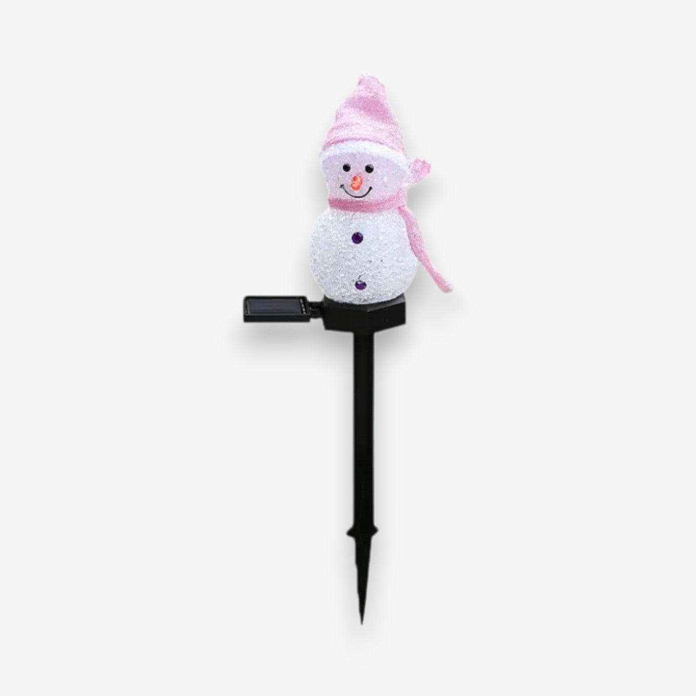 Guirlande de Noël Lumineuse En Forme de Bonhomme de Neige