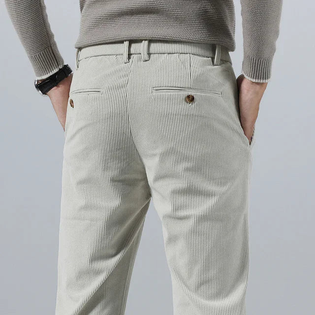 Pantalon Chino Beige Moderne pour Homme