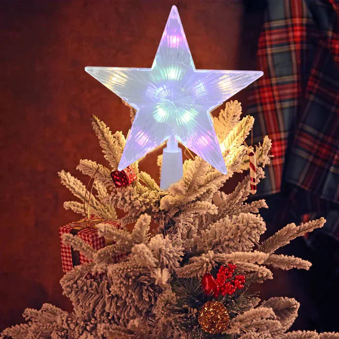 Guirlande de Noël Étoile Brillante LED