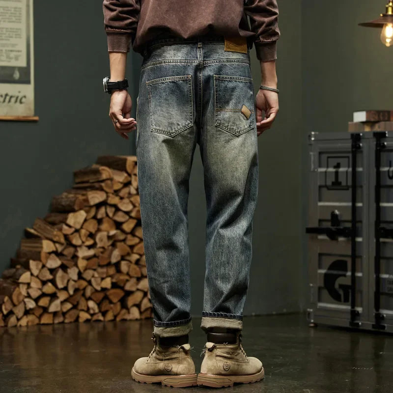 Jean Vintage Homme Décontracté