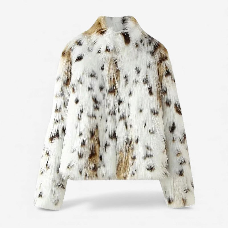 Veste Léopard Femme Manches Longues Élégante - PanierRoyale