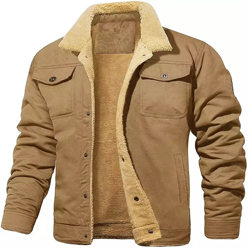 Variant image for Jerry™ – Veste Homme Vintage Isolante pour Hiver Élégante et Confortable-19