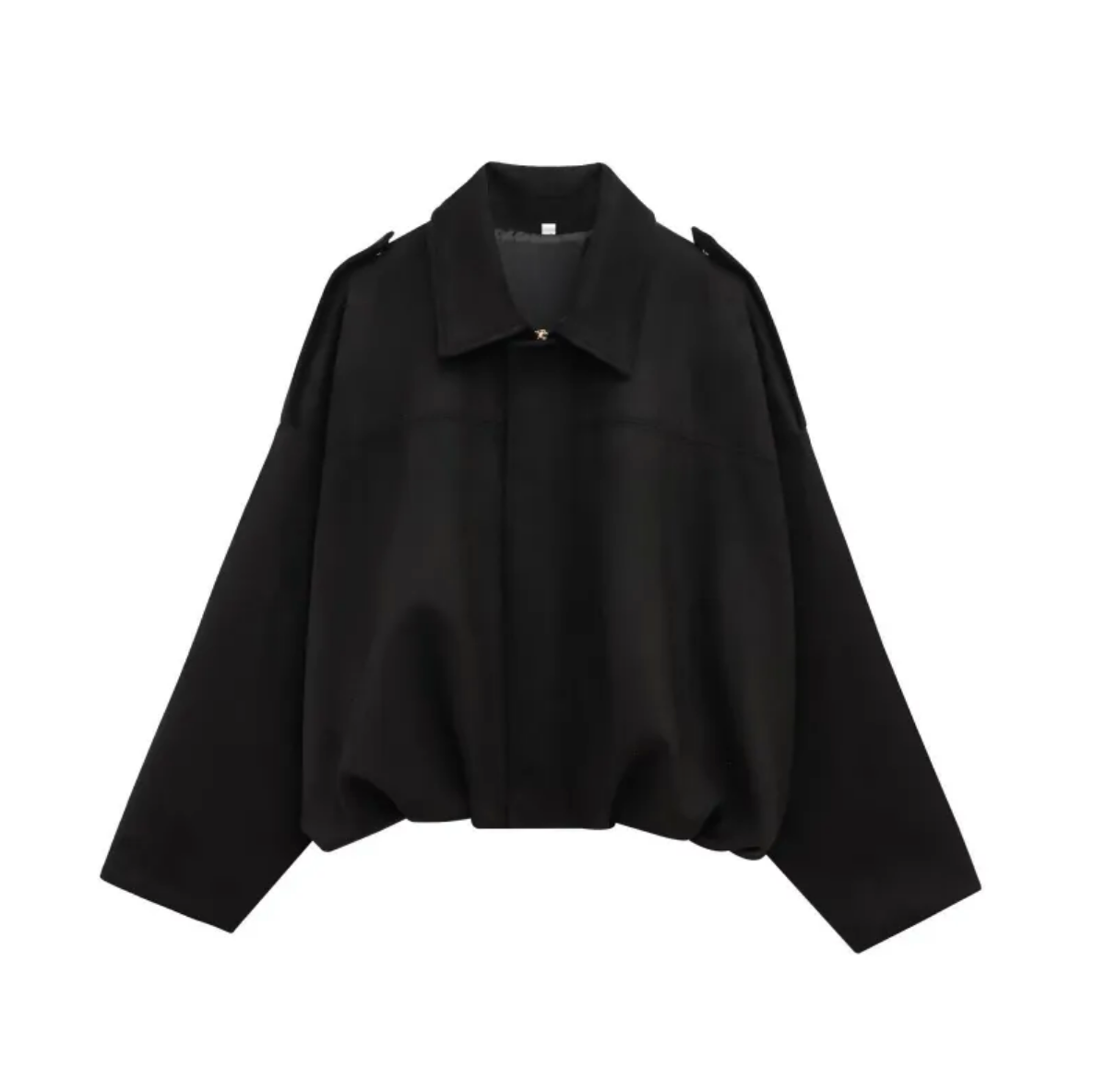 Veste en cuir doux féminine tendance