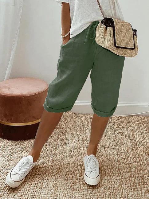 Pantalon Femme Taille Haute Confort et Léger