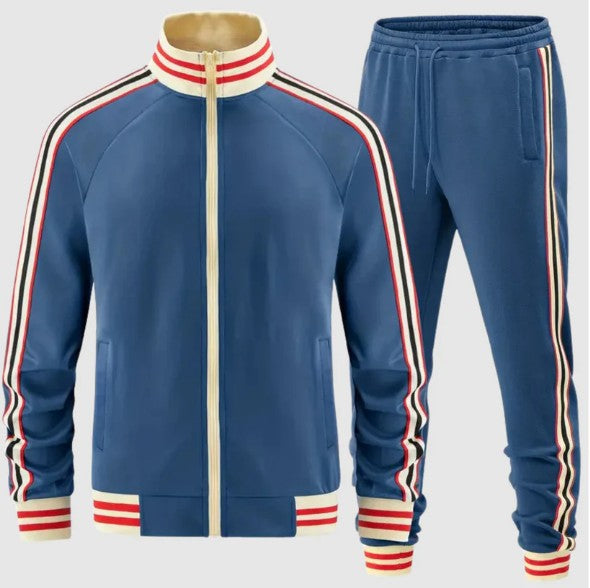 Survêtement Homme Rayé Sport Chic et Doux