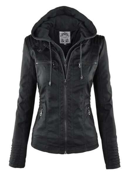 Blouson Court Femme Printemps Élégant