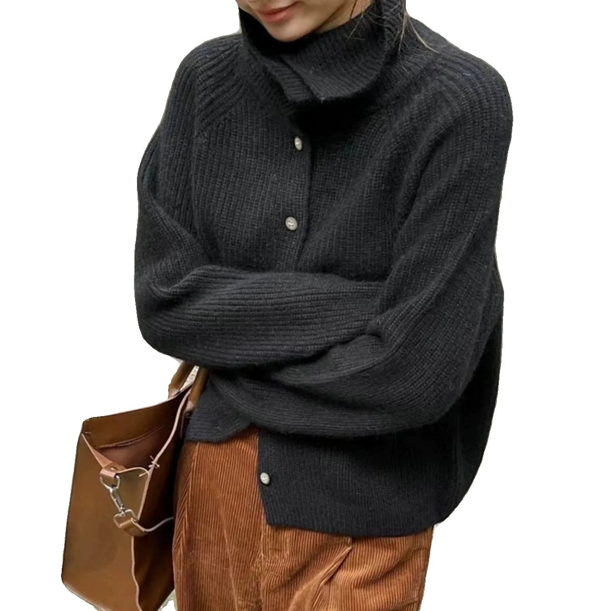 Gilet femme laine épais chaud hiver → Gilet Femme Laine Gros et Chaud pour Hiver