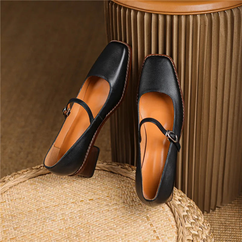 Sandales Femme Printemps à Talons Bloc et Sangles
