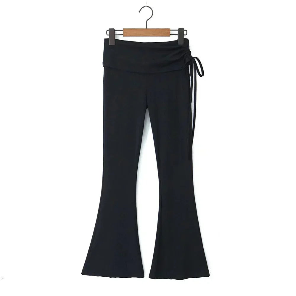 Pantalon Femme Taille Basse pour Tous les Jours