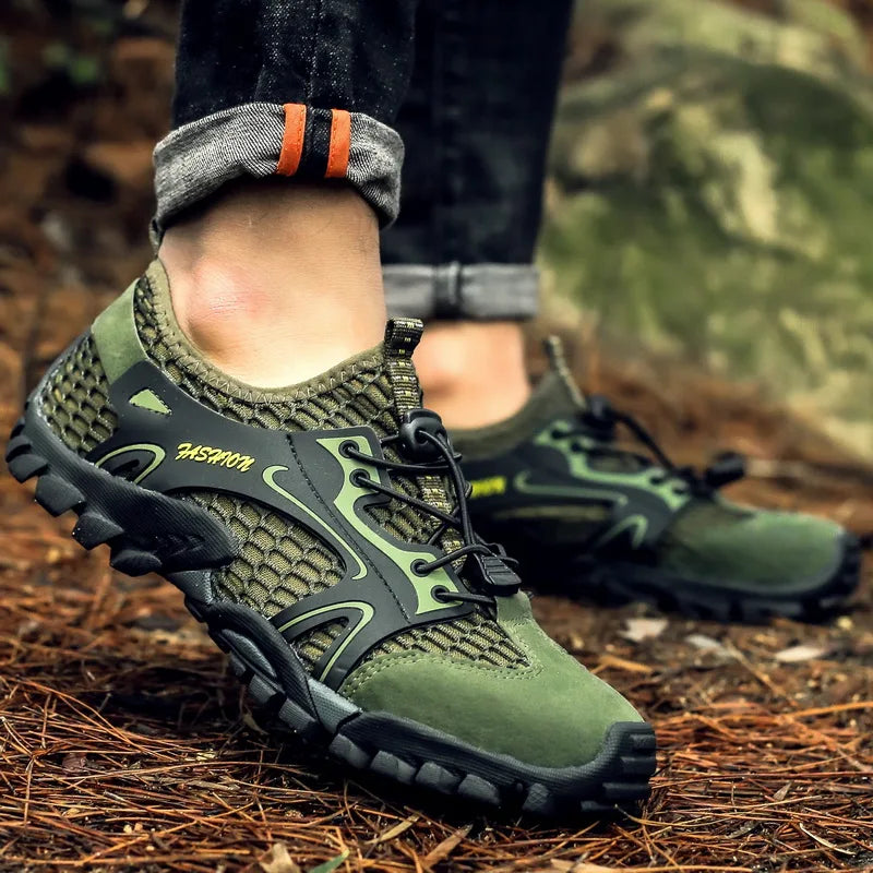 SecureStep™ – Chaussures Antidérapantes Confortables et Respirantes
