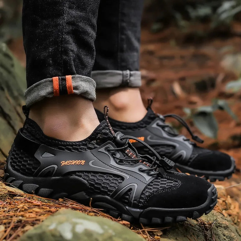 SecureStep™ – Chaussures Antidérapantes Confortables et Respirantes