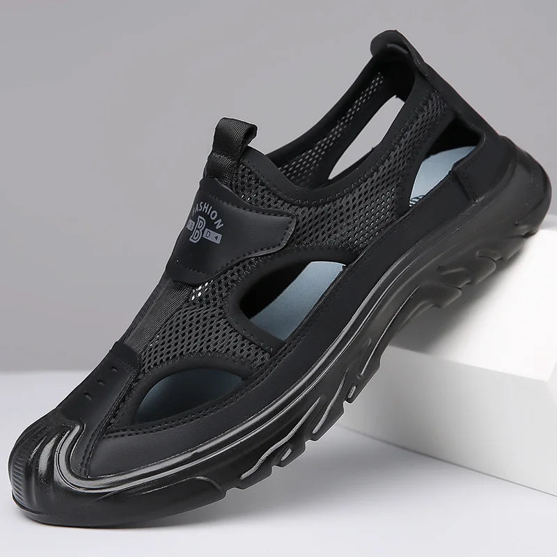 AirStep™ – Sandales Homme Respirantes en Maille Légère Confort Durable
