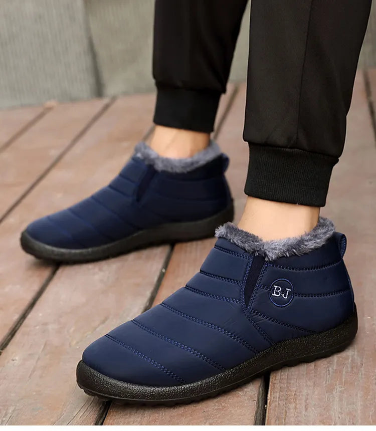 Bottines Femmes Hiver Fourrées Violet Clair