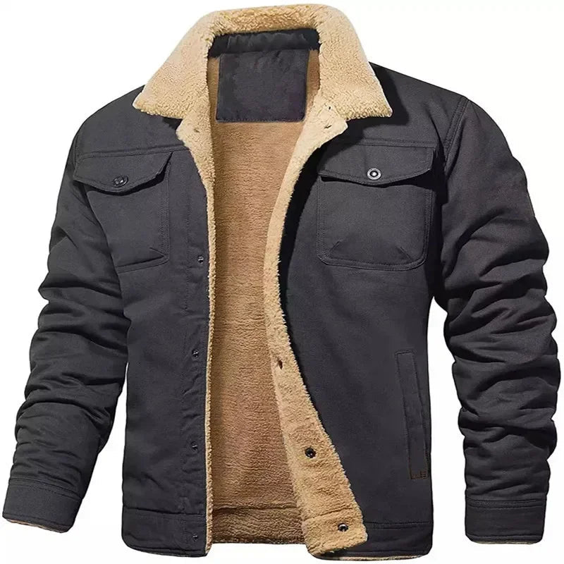Variant image for Jerry™ – Veste Homme Vintage Isolante pour Hiver Élégante et Confortable-13