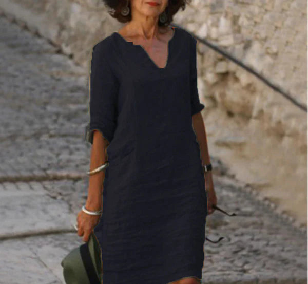 Silkova™ – Robe d’été Femme Chic, Respirant Légère Et Élégante