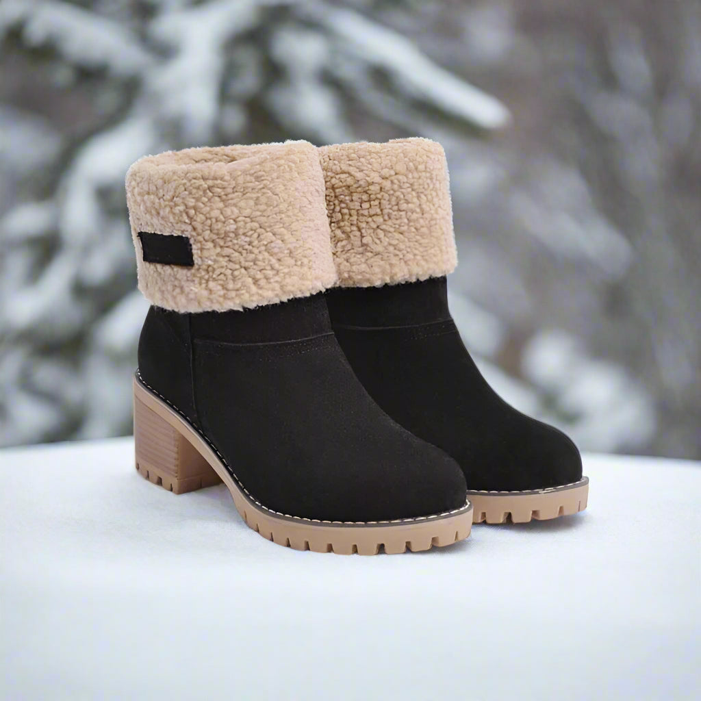 SnowLuxe™ – Bottes de neige chaudes en fourrure d’hiver