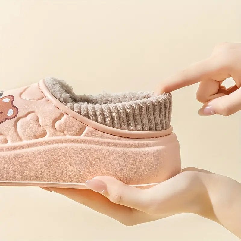 SnugDry - Pantoufles imperméables doublées de peluche