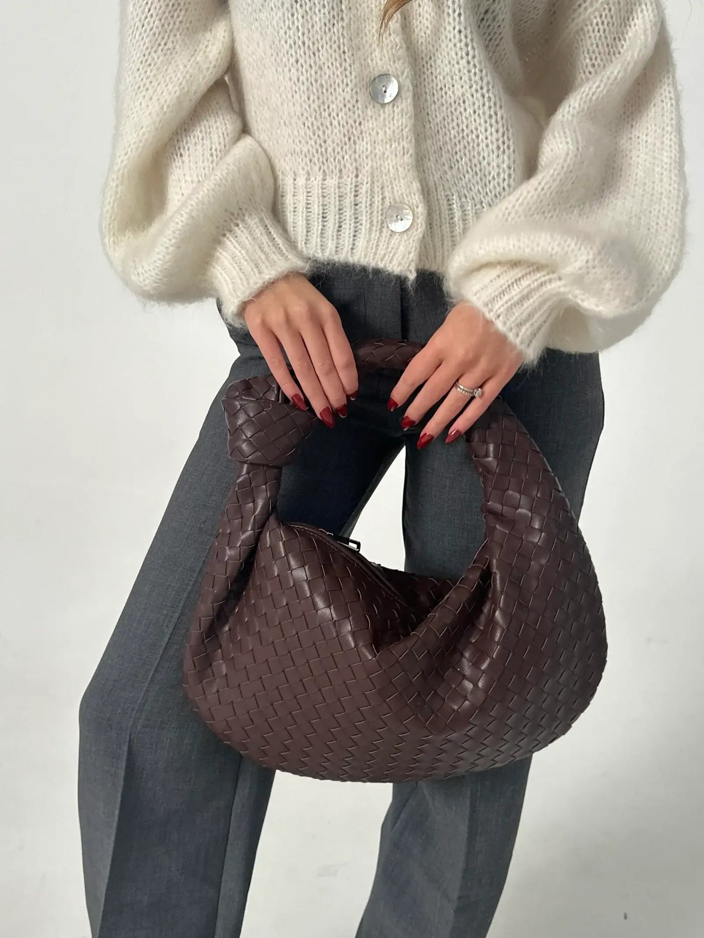 Sac Tressé Taille Moyenne