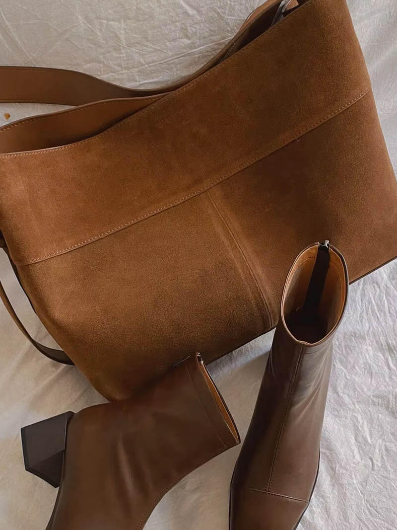 Sac à Épaule en Cuir Artificiel Élégant